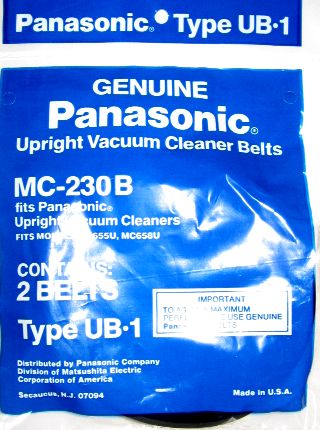 Panasonic UB-1 Belt 2pack